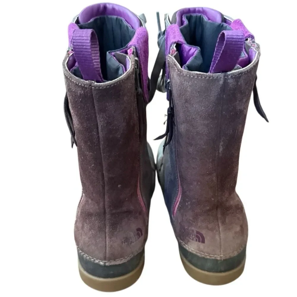 The North Face Adapta Dual-Climate Boot Purple Brown 8.5